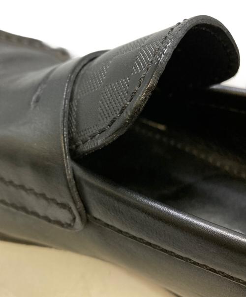 LOUIS VUITTON（ルイ ヴィトン）LOUIS VUITTON (ルイ ヴィトン) ダミエ アンフィニ ローファー ブラック サイズ:8Ⅿの古着・服飾アイテム