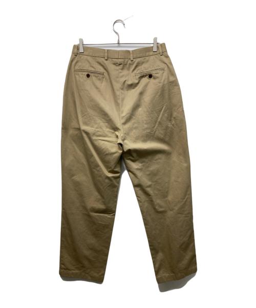 NEAT（ニート）NEAT (ニート) 2タックテーパードパンツ ベージュ サイズ:48の古着・服飾アイテム