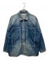 NICENESS（ナイスネス）の古着「I.COXON エイジドエフェクトデニムジャケット」｜インディゴ