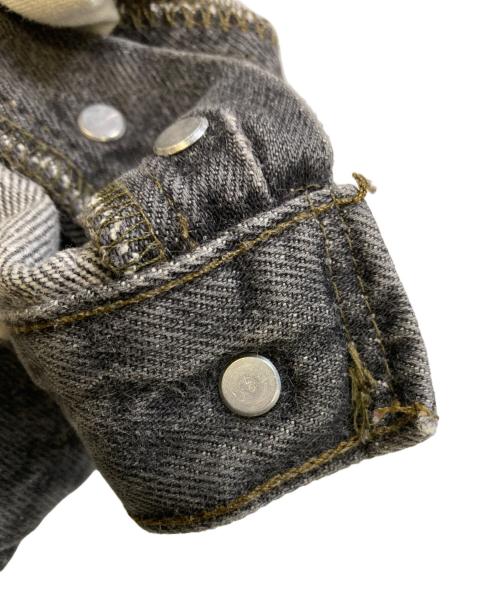 LEVI'S（リーバイス）LEVI'S (リーバイス) USA501先染めブラックデニムパンツ ブラック サイズ:W33の古着・服飾アイテム