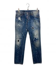DSQUARED2（ディースクエアード）の古着「TIDY BIKER デニムパンツ」｜インディゴ