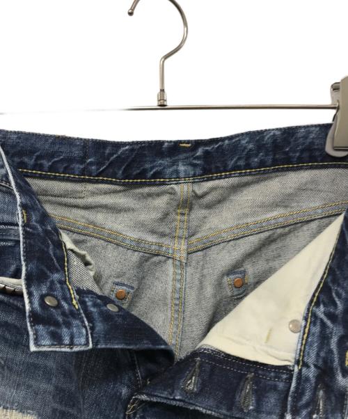 Hysteric Glamour（ヒステリックグラマー）Hysteric Glamour (ヒステリックグラマー) VR加工ポケットスタッズデニムパンツ インディゴ サイズ:30の古着・服飾アイテム