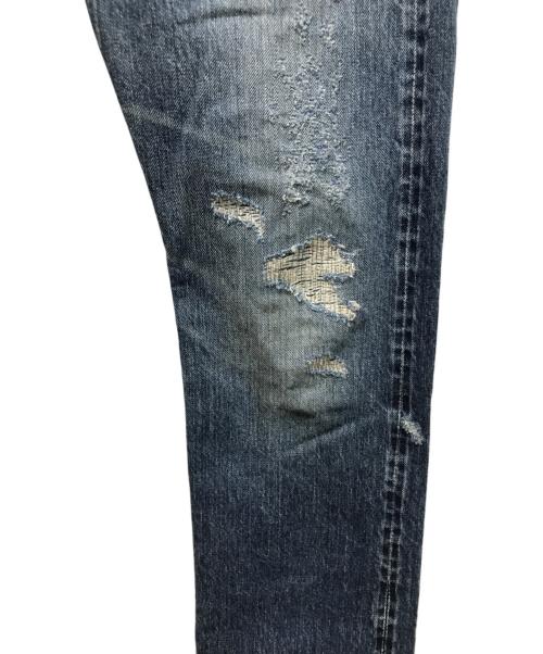 Hysteric Glamour（ヒステリックグラマー）Hysteric Glamour (ヒステリックグラマー) VR加工ポケットスタッズデニムパンツ インディゴ サイズ:30の古着・服飾アイテム