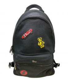 DIOR HOMME（ディオール オム）の古着「ワッペン バックパック」｜ブラック