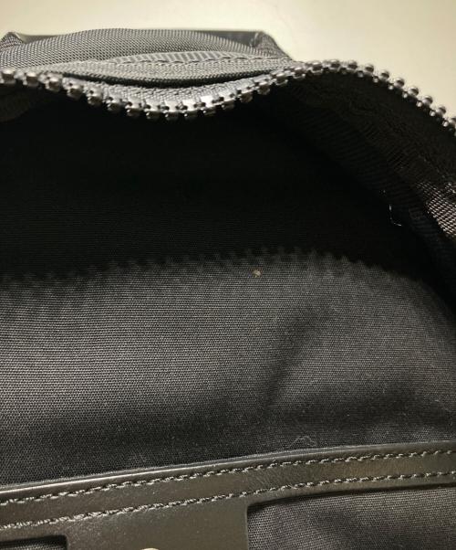 DIOR HOMME（ディオール オム）Dior Homme (ディオール オム) ワッペン バックパック ブラックの古着・服飾アイテム