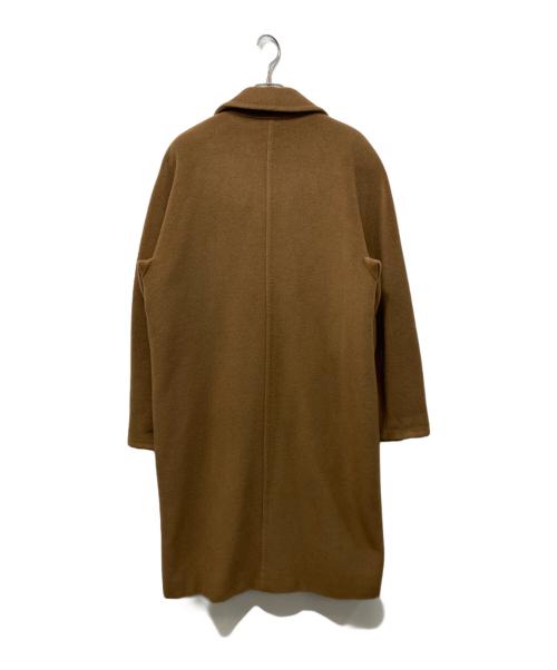 MaxMara（マックスマーラ）MaxMara (マックスマーラ) ウールカシミヤダブルコート ブラウン サイズ:40の古着・服飾アイテム