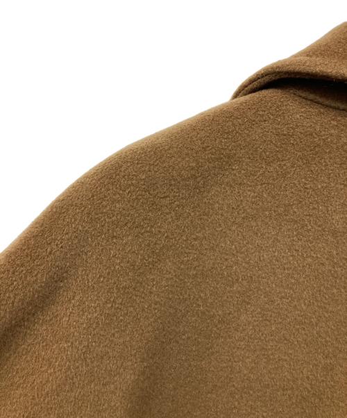 MaxMara（マックスマーラ）MaxMara (マックスマーラ) ウールカシミヤダブルコート ブラウン サイズ:40の古着・服飾アイテム