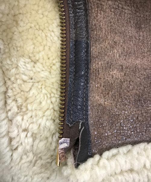 AVIREX（アヴィレックス）AVIREX (アヴィレックス) B-9 フライトジャケット ブラウン サイズ:42の古着・服飾アイテム