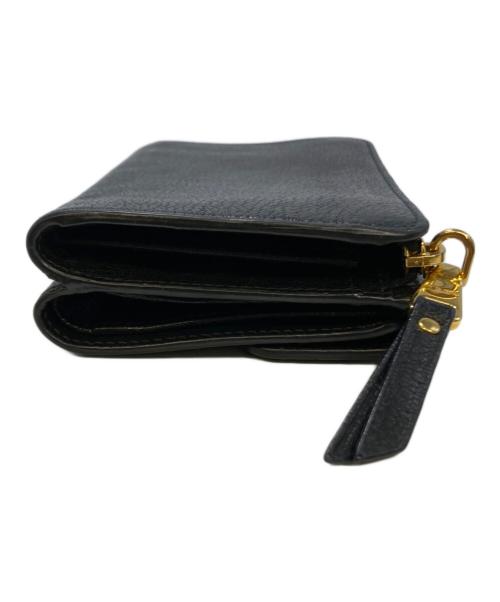 MIU MIU（ミュウミュウ）MIU MIU (ミュウミュウ) 財布 ブラックの古着・服飾アイテム