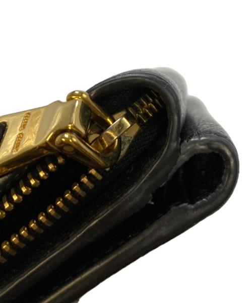 MIU MIU（ミュウミュウ）MIU MIU (ミュウミュウ) 財布 ブラックの古着・服飾アイテム