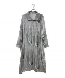 IM MEN（アイム メン）の古着「BY CHANCE ロングシャツコート」｜グレー