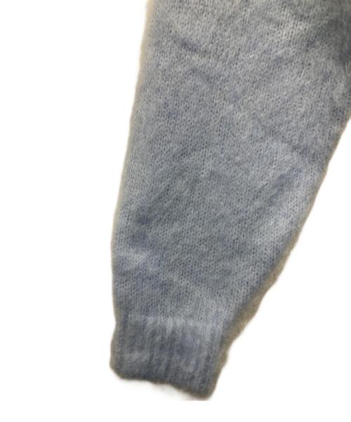 SUPREME（シュプリーム）Supreme (シュプリーム) Brushed Mohair Sweater ブルー サイズ:Mの古着・服飾アイテム