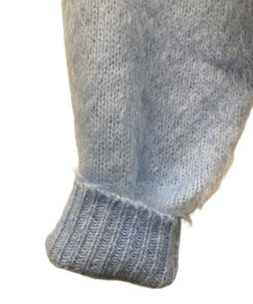 SUPREME（シュプリーム）Supreme (シュプリーム) Brushed Mohair Sweater ブルー サイズ:Mの古着・服飾アイテム