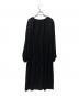 EVERYDAY I LIKE. (エヴリデイ アイ ライク) レーヨンシルクワンピース ブラック サイズ:FREE：7000円