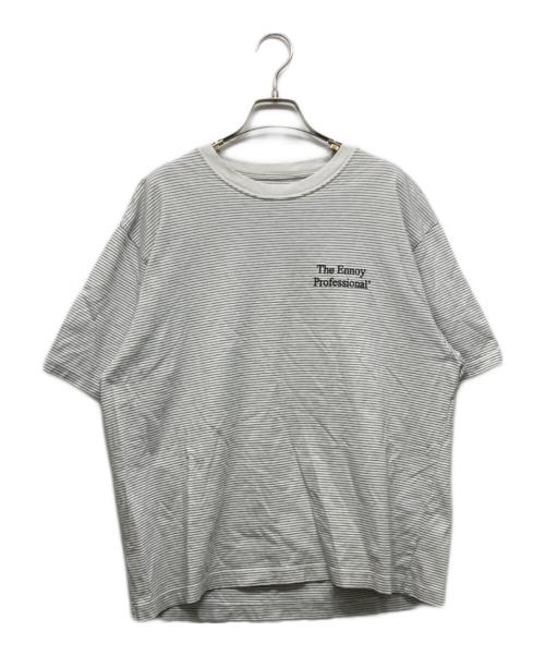 The Ennnoy Professional（ザ エンノイ プロフェッショナル）The Ennnoy Professional (ザ エンノイ プロフェッショナル) S/S Border Tee ホワイト サイズ:Mの古着・服飾アイテム