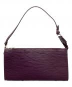 LOUIS VUITTONルイ ヴィトン）の古着「ポシェット・アクセソワール」｜ボルドー