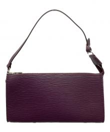 LOUIS VUITTON（ルイ ヴィトン）の古着「ポシェット・アクセソワール」｜ボルドー