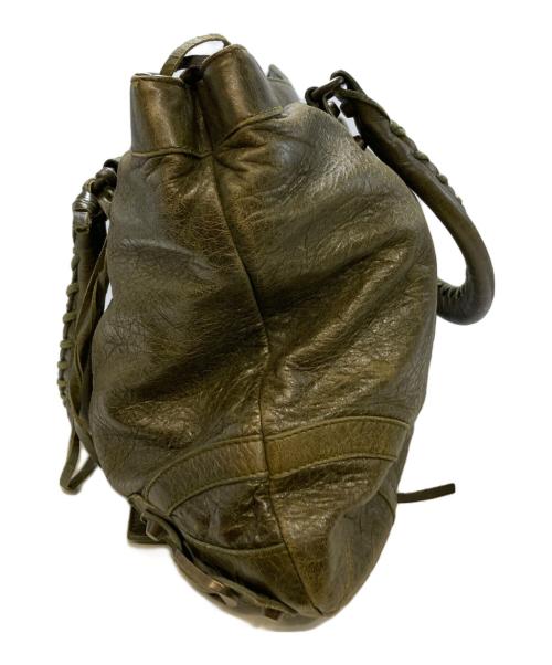 BALENCIAGA（バレンシアガ）BALENCIAGA (バレンシアガ) ザ・パース ハンドバッグ カーキの古着・服飾アイテム