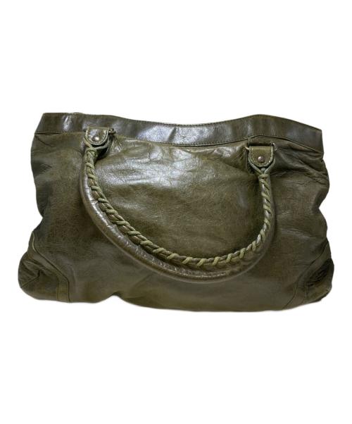 BALENCIAGA（バレンシアガ）BALENCIAGA (バレンシアガ) ザ・パース ハンドバッグ カーキの古着・服飾アイテム