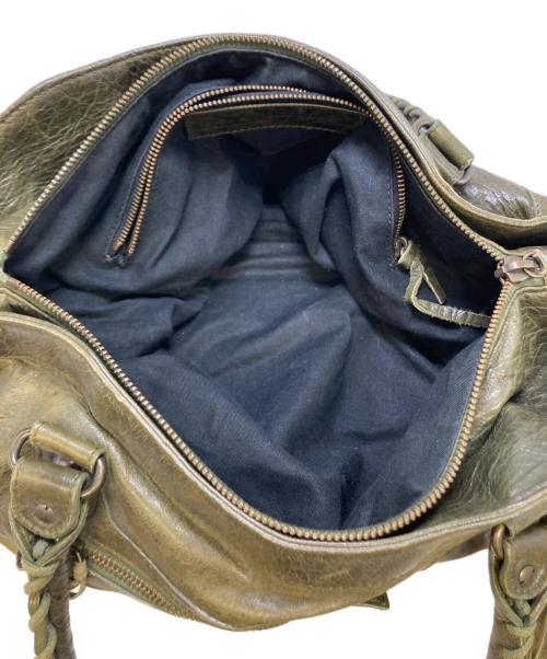 BALENCIAGA（バレンシアガ）BALENCIAGA (バレンシアガ) ザ・パース ハンドバッグ カーキの古着・服飾アイテム
