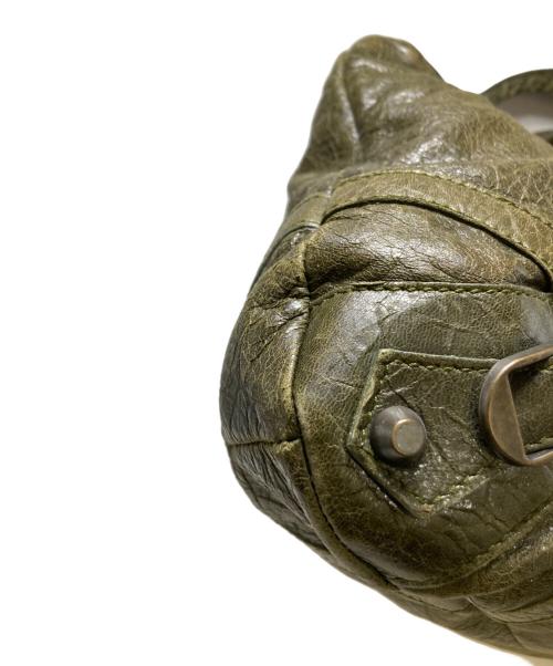 BALENCIAGA（バレンシアガ）BALENCIAGA (バレンシアガ) ザ・パース ハンドバッグ カーキの古着・服飾アイテム