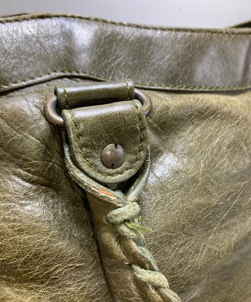 BALENCIAGA（バレンシアガ）BALENCIAGA (バレンシアガ) ザ・パース ハンドバッグ カーキの古着・服飾アイテム