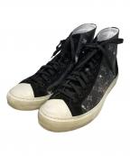 LOUIS VUITTONルイ ヴィトン）の古着「モノグラムギャラクシータトゥラインスニーカー」｜ブラック