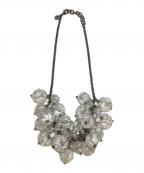 MM6 Maison Margielaエムエムシックスメゾンマルジェラ）の古着「PLEXIGLASS CHAIN NECKLACE」｜シルバー