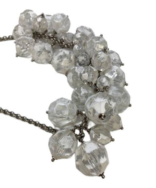 MM6 Maison Margiela（エムエムシックスメゾンマルジェラ）MM6 Maison Margiela (エムエムシックスメゾンマルジェラ) PLEXIGLASS CHAIN NECKLACE シルバーの古着・服飾アイテム