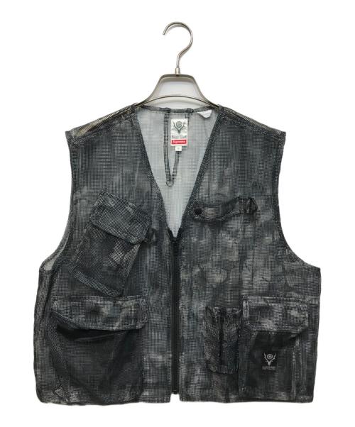 SUPREME（シュプリーム）SUPREME (シュプリーム) South2 West8 (サウスツー ウエストエイト) Bush Vest グレー サイズ:Sの古着・服飾アイテム