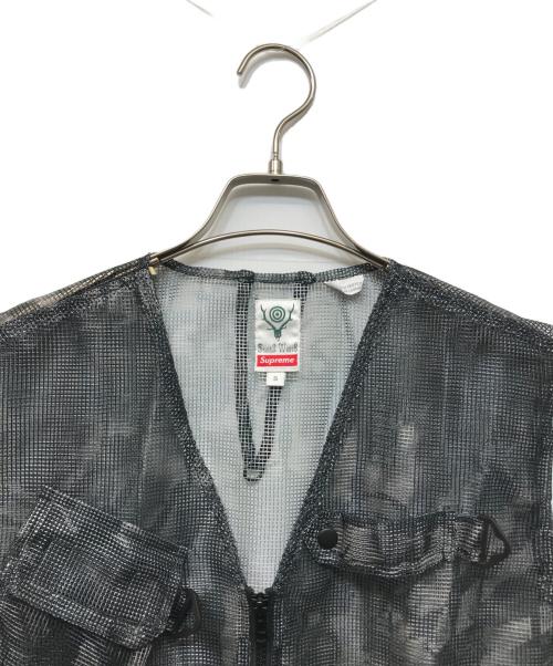 SUPREME（シュプリーム）SUPREME (シュプリーム) South2 West8 (サウスツー ウエストエイト) Bush Vest グレー サイズ:Sの古着・服飾アイテム