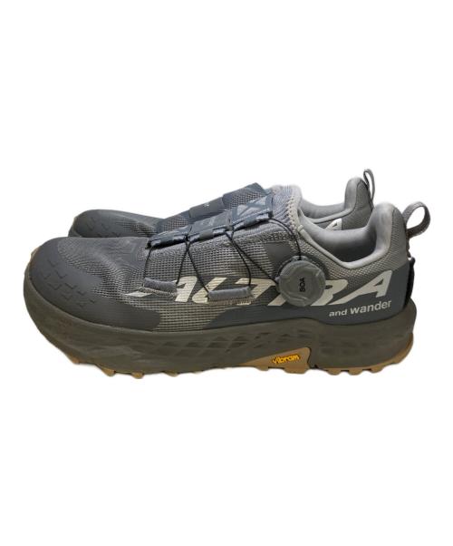 ALTRA（アルトラ）ALTRA (アルトラ) and wander (アンドワンダー) TIMP 5 BOA グレー サイズ:9の古着・服飾アイテム