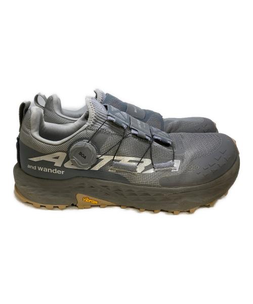 ALTRA（アルトラ）ALTRA (アルトラ) and wander (アンドワンダー) TIMP 5 BOA グレー サイズ:9の古着・服飾アイテム