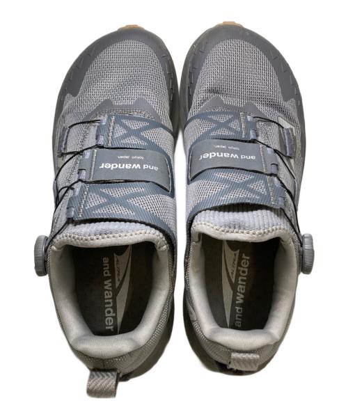 ALTRA（アルトラ）ALTRA (アルトラ) and wander (アンドワンダー) TIMP 5 BOA グレー サイズ:9の古着・服飾アイテム
