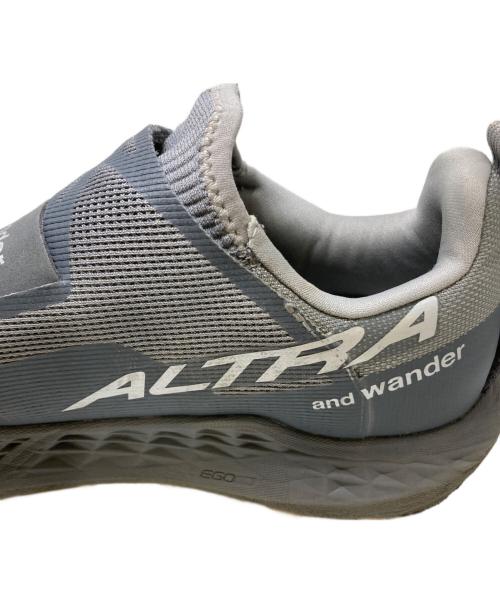 ALTRA（アルトラ）ALTRA (アルトラ) and wander (アンドワンダー) TIMP 5 BOA グレー サイズ:9の古着・服飾アイテム