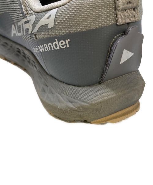 ALTRA（アルトラ）ALTRA (アルトラ) and wander (アンドワンダー) TIMP 5 BOA グレー サイズ:9の古着・服飾アイテム