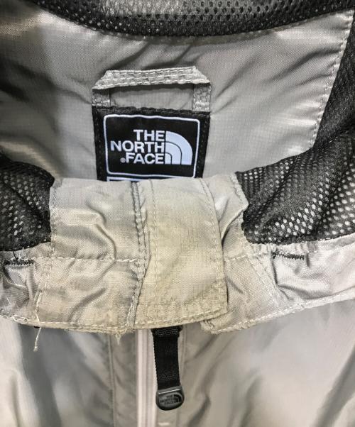 THE NORTH FACE（ザ ノース フェイス）THE NORTH FACE (ザ ノース フェイス) STEEP TECH フーデッドジャケット グレー×イエロー サイズ:XLの古着・服飾アイテム