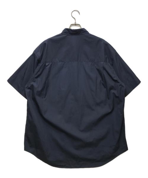 Graphpaper（グラフペーパー）Graphpaper (グラフペーパー) BROAD OVERSIZED S/S SHIRT ネイビー サイズ:FREEの古着・服飾アイテム