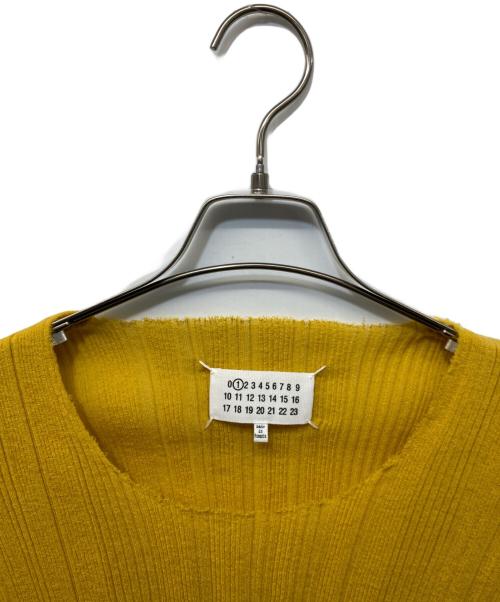 Maison Margiela（メゾンマルジェラ）Maison Margiela (メゾンマルジェラ) リブニット イエロー サイズ:XLの古着・服飾アイテム