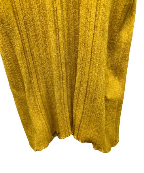 Maison Margiela（メゾンマルジェラ）Maison Margiela (メゾンマルジェラ) リブニット イエロー サイズ:XLの古着・服飾アイテム