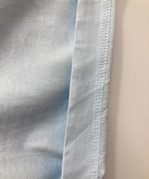is-ness（イズネス）is-ness (イズネス) BALLOON COLOR BLOCK SHORT SLEEVE T-SHIRT ブルー サイズ:Lの古着・服飾アイテム
