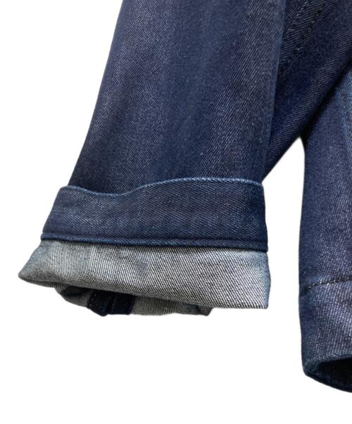 PUBLIC TOKYO（パブリックトウキョウ）PUBLIC TOKYO (パブリックトウキョウ) エバークリースデニムブルゾン インディゴ サイズ:１の古着・服飾アイテム