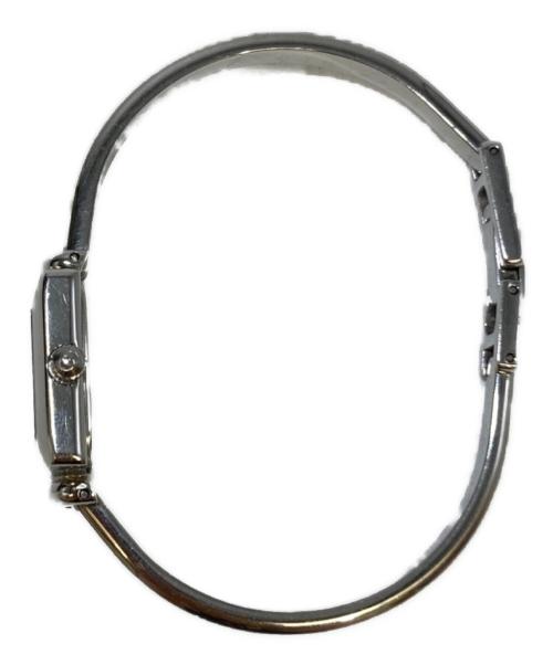 GUCCI（グッチ）GUCCI (グッチ) ステンレススチール クオーツ シルバー×ホワイトの古着・服飾アイテム