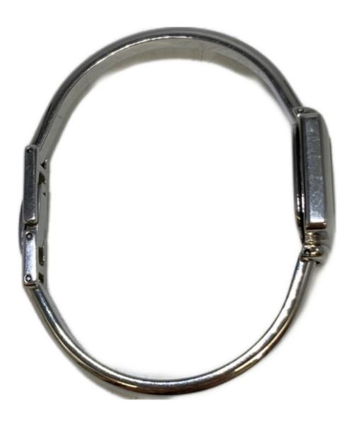 GUCCI（グッチ）GUCCI (グッチ) ステンレススチール クオーツ シルバー×ホワイトの古着・服飾アイテム