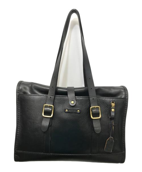 Herz（ヘルツ）Herz (ヘルツ) ロールアップトート ブラックの古着・服飾アイテム