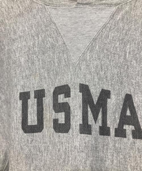 Champion（チャンピオン）Champion (チャンピオン) 80’S USMA 前V リバースウィーブパーカー グレー サイズ:Mの古着・服飾アイテム