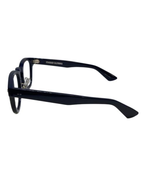 金子眼鏡（カネコガンキョウ）金子眼鏡 (カネコガンキョウ) STANDARD CALIFORNIA (スタンダードカリフォルニア) Type 4 ウェリントンサングラス ネイビーの古着・服飾アイテム