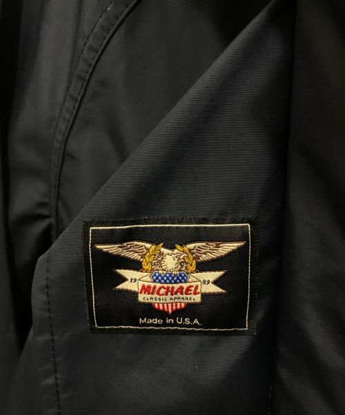Michael Classic Apparel（マイケルクラシックアパレル）MICHAEL CLASSIC APPAREL (マイケルクラシックアパレル) ファイヤーマンコート ネイビー サイズ:Ｓの古着・服飾アイテム