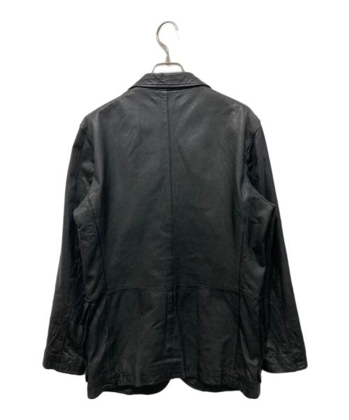 PAUL SMITH（ポールスミス）PAUL SMITH (ポールスミス) ラムレザー3Bジャケット ブラック サイズ:Mの古着・服飾アイテム