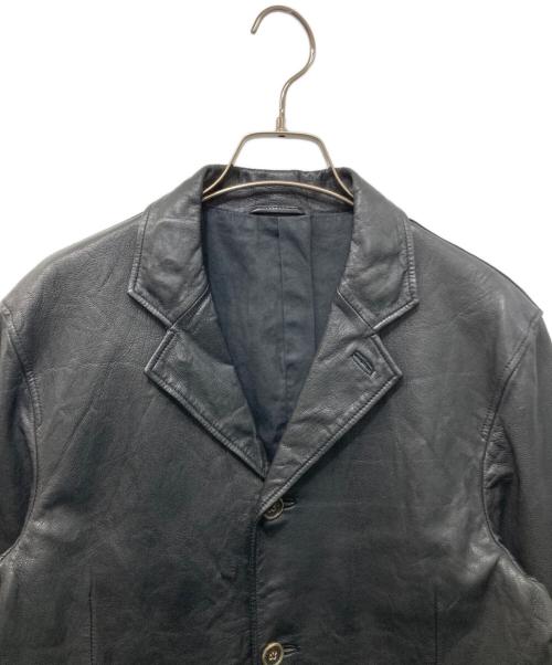 PAUL SMITH（ポールスミス）PAUL SMITH (ポールスミス) ラムレザー3Bジャケット ブラック サイズ:Mの古着・服飾アイテム